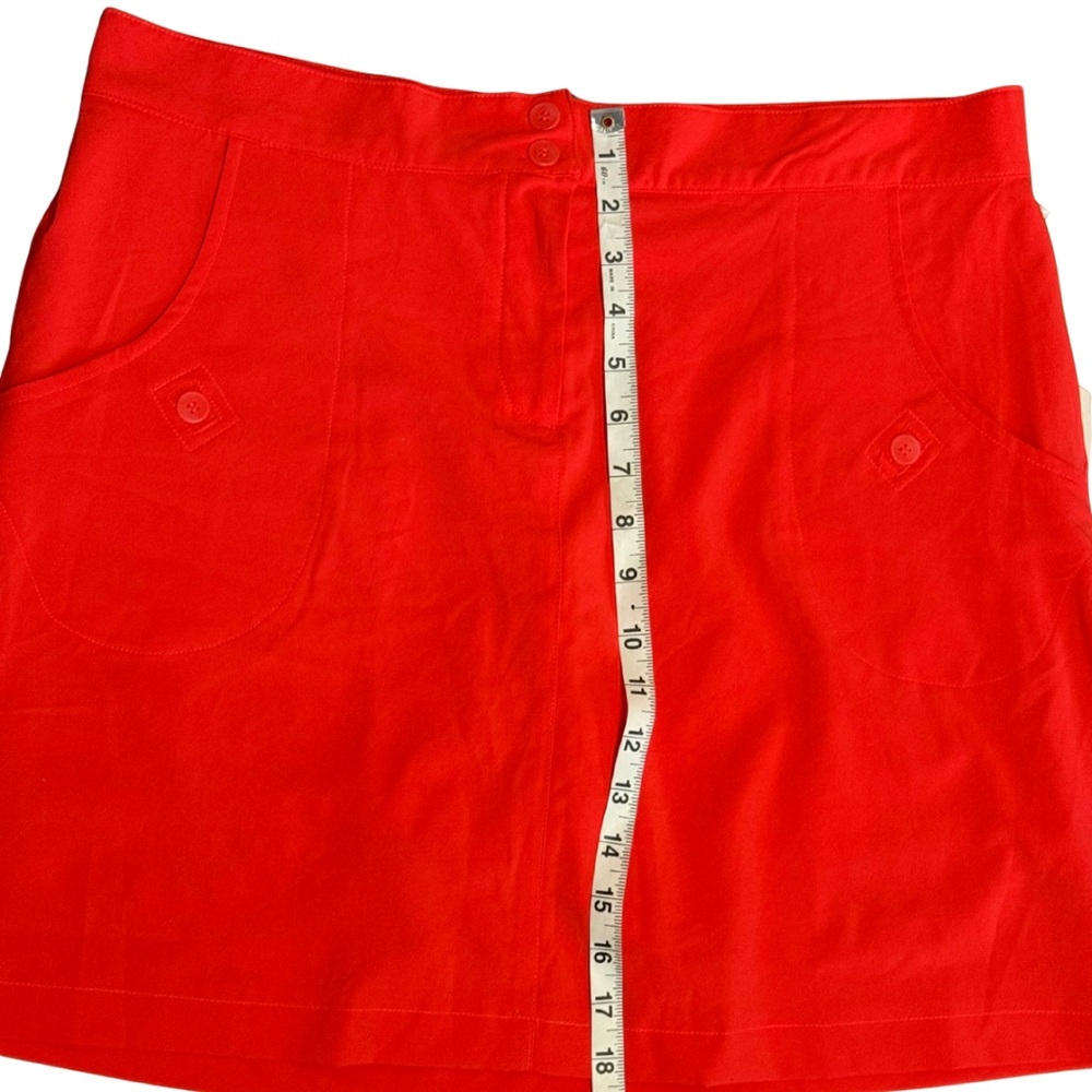Nancy Lopez Golf Coral Skort | Size 14 | NWT | Moisture-Wick‎ Activewear - Picture 3 of 10
